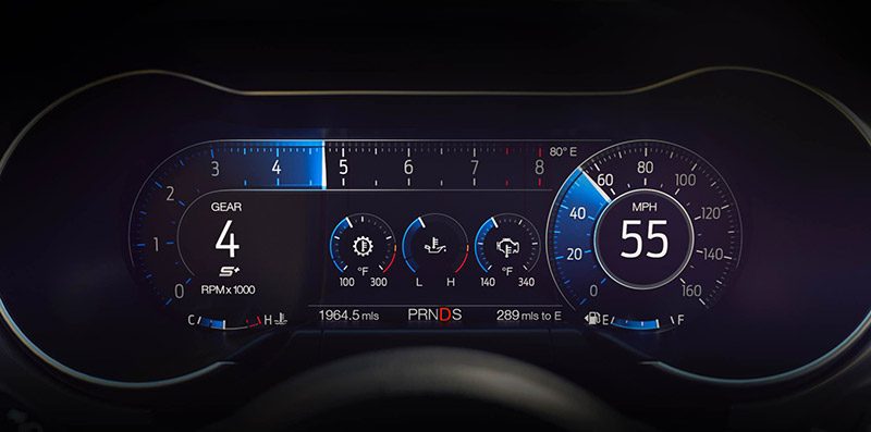 2018 Ford Mustang LCD Instrument Cluster
